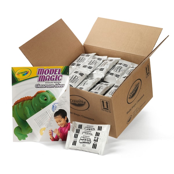 Model Magic Modeling Compound Classpack, White, 1 oz, PK75